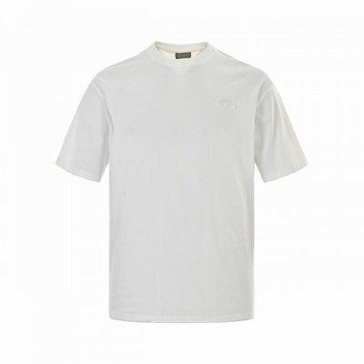 dior 迪奥 经典Cd刺绣短袖 定制240克同缸染面料 手感非常舒服 春夏最新砖柜同步 Os落肩版型 时尚又个性 超级百搭好看的一款 男女都非常合适 人手必备