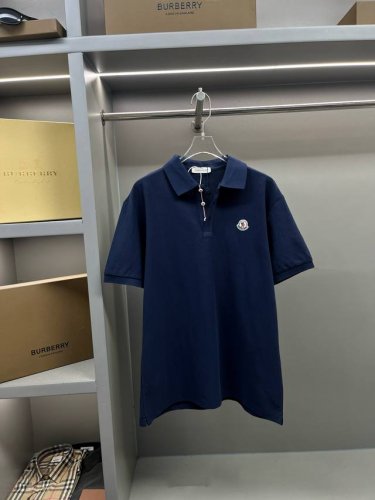 Moncler 蒙口 标识贴片新款polo衫 原版面料 官方同款 采用210克纯棉珠地面料 定制 同缸染面料 手感非常舒服爽滑 版型挺阔有型 一线品牌代工厂p出