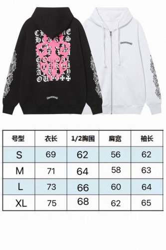 现货 9815 新款秋冬潮牌梵文字母重叠大宝剑印花立体卫衣男女款拉链外套 按原版 定织长绒棉400克 不同与市面上的普通卫衣面料． 颜色：黑色 白色 码数：S