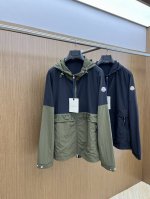 Mon2540夏季独家专供新款连帽夹克外套，时尚简约夹克、高端潮流时尚外套 透气舒适度高，细节无可挑剔，品牌元素设计理念，体现高品质。呈现休闲裁剪，Fs上身版型