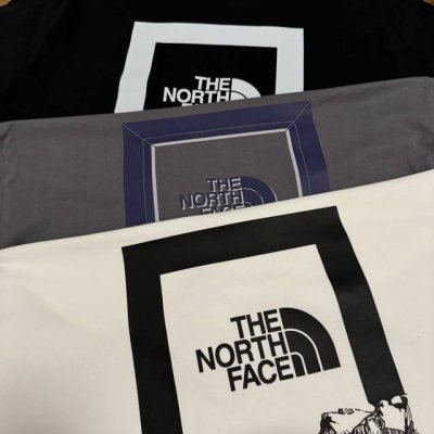 thenorthface北面短袖T恤春夏新款户外男女宽松纯棉圆领短袖 原版260G纯棉精梳面料 亲肤舒适 采用进口数码机器立体胶印 不开裂不脱胶 穿上就是舒适自