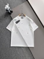 Chrome Hearts* 2025春夏款上新 原高版本 克罗心 面料采用270克高密度纯棉 不变形 不缩水 工艺介绍：双线走位 前面电镀五金+高温澳钻 颜色