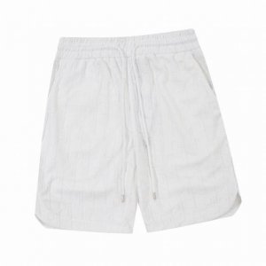迪奥 Dior 夏季新款 经典满身字母暗纹提花休闲短裤 定织定染毛巾绣提花面料 克重360G面料 裁片点位非常耗时 男女同款 color: 黑色 白色 蓝色 s