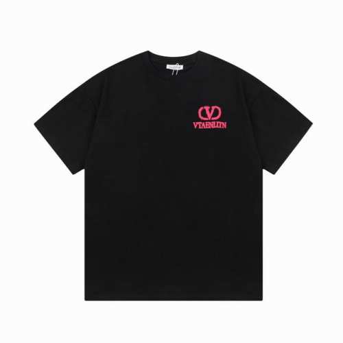 110【隔天到】 valentno 华伦天奴 粉色～字母印花 logo经典识标印花，精致升级 原版面料 官方同款 短袖T恤 定制260克同缸染面料 手感非常舒服