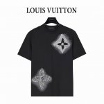 louis Vuitton 路易威登 25Ss 铅笔手绘大Logo老花刺绣短袖T恤 25年最新科德宝刺绣工艺 整衣档次十足 贵气不失格调 原版面料 官方同款 定