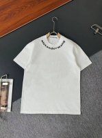 alexanderwang*亚历山大*Aw 春夏最新款圆领时尚短袖T恤 重克纯棉双纱纯棉面料 贴肤舒适 耐看又好穿 厚板硅胶工艺Logo设计 原厂工艺一丝不苟