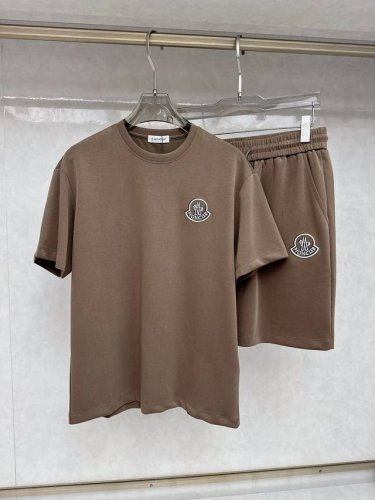 蒙口 2025Ss春夏新款短袖套装，男女同款。上身效果超赞，码数 M-3Xl