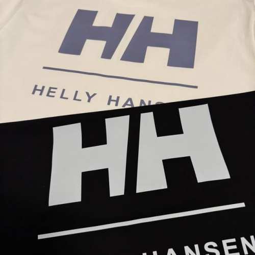 海丽汉森 Hellyhansen Hh宽松字母印花情侣短袖 情侣同款 定织定染一致260G纯棉双纱面料 同缸零色差领口螺纹 四针六线工艺 面料舒适透气 机洗不变