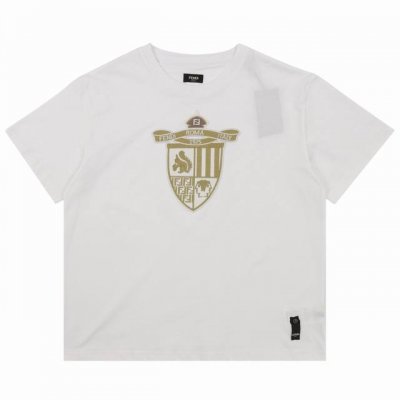 fendi 芬迪 盾牌徽标刺绣短袖 size Xs-L