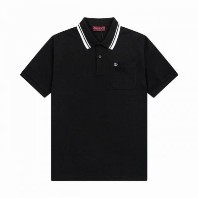 品牌 Gucci 面料 纯棉丝光珠地 克重 260 颜色 黑色 尺码 M-Xxl 原版定制1 1细节还原 三标Logo齐全 高端定制 早秋系列焕新演绎现代款式