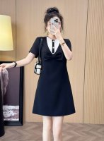2025夏装爆款 爆款推荐 miumiu定制款 高品质 高质量 重工特种工艺定制 细节完美 超美的一款 店里客人已经开始在补单 可以主推款式 颜色:黑色 粉色