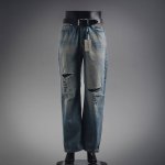 真皮皮带 balenciaga 25Ss水洗破坏割烂牛仔裤 巴黎世家 Balenciaga官网同步发售新款 真皮皮带.不掉皮.1:1五金开模.不可拆卸装饰皮带.