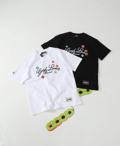 纯原版本 Goodbrand 2025Ss Goodloves立体刺绣标语轻奢时尚重磅纯棉短袖 情侣款 顶级复刻 当红炸子鸡必备潮货来袭 纯原级正确版本来袭 真