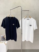 dolce&Gabbana杜嘉班纳独家专供新款原单男士休闲短袖 高端定制 高端版本 时尚百搭爆款进口面料 手感超柔软细腻 穿着亲肤舒适 高端精品 代工厂P精细做