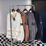 上新 stone Island 石头岛25Ss新款袖标徽章Logo轻薄防晒服 经典连帽皮肤衣 舒适透气 防紫外线百搭不拘束 夏日炎炎人手必备防晒服 夏日出行百搭