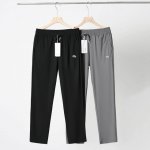Lacoste 法国鳄鱼天丝直筒全弹力松紧休闲裤 口碑款25年的新款，供线下公司订单！！！ 每年都会出的基础款！！！ 主打轻奢、时尚、舒适，非常的好穿百搭！！！