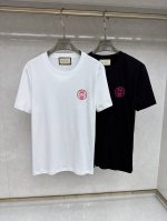 古奇 2025Ss春夏最新款短袖T恤，手感柔软，穿着舒适，做工精细.上身效果无敌帅气，码数 M-3Xl