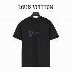 louis Vuitton 路易威登 25Ss 渐变虹彩竖纹印花短袖T恤 三标齐全 采用冰丝索罗娜面料 前幅特殊渐变虹彩竖纹印花工艺 手感非常舒服 Os落肩版型