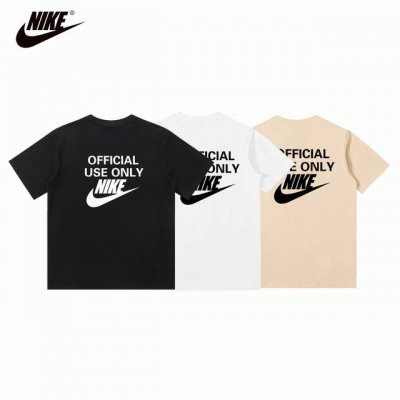 纯原版本！常青款！ Nike耐克2025 夏季新款后背字母大Logo运动休闲T恤 男女同款 正宗申洲环保210G纯棉双纱面料！舒适吸汗透气！不起球不变形！穿两个