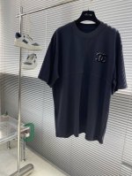 Chane 2025Ss春夏新款半袖 爆款定制纯棉面料 重工洗水，面料舒适质感 码数：S-Xxl