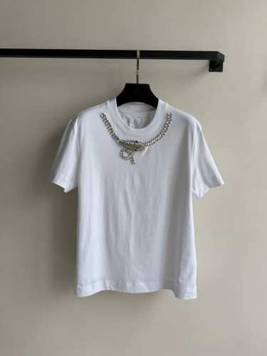 givench*新款，重工镶钻设计短袖T恤ＳＭＬ.
