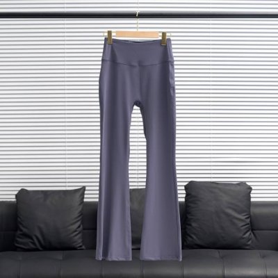 工厂p直供 Lululemon丨露露乐檬阔口喇叭裤 配色：淡紫 尺码：2 4 6 8 10 12
