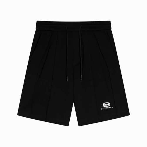 p140春夏短裤新款1:1经典款式【 Balenc|Aga】采用高级质量面料：400G.棉80%.聚酯纤维16% 。码数：Xs. S. M. L. 颜色： 黑色