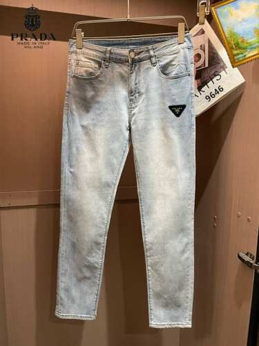 普拉达 2025Ss新款牛仔裤，定制全套五金，全新品牌设计工艺，做工精细，细节完美，高版本 码数：28-38 无35.37