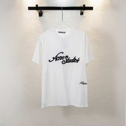 款号C30 顶级版本 Acne Studios 25Ss 经典Logo刺绣T恤男女纯棉重磅280克 百搭不挑人 经典的刺绣元素 简约的风格 日常百搭 高街风格都
