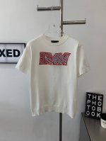 款号G662 新款Louis Vuitton 路易威登针织胸口提花领口Logo字母短袖 夏季随便搭配什么都可 Lv款必入 穿起来很酷感的短袖 衣柜里无法拒绝的宝