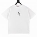 Louis Vuitton 路易威登 25Ss 简约Logo刺绣短袖T恤 购入原版开模打造，全套定制辅料，所有细节完美还原 定织定染260G纯棉双纱紧密棉面料，