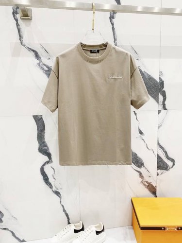 隔天到 Balmain 巴尔曼 260克圆领短袖T恤 简约品牌字母Logo前后刺绣标识 官方同步 高版本 高品质 时尚个性 百搭潮流 纯原品质 原版面料 吊牌
