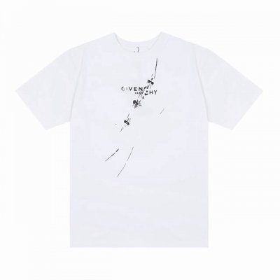 Givenchy*纪梵希 Givenchy*纪梵希视觉陷阱印花短袖T恤 -定制260克32支全棉双纱紧密爽滑面料 布面干净 布纹清晰 手感非常细腻扎实 更加力挺