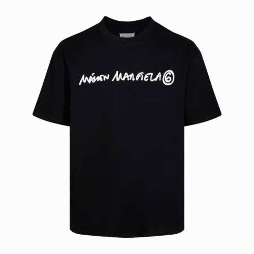 款号M142# Maiso Margiela 吉拉M6 春季简约字母短袖印花T恤系列爆款 123456789~23男女同款# 官网购入,保证原汁原味 原版定制