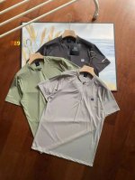 kolon Sport 可隆男士夏季同款冰丝速干激光打孔透气半拉链短袖 运动户外级天花板肩部激光打孔透气速干夏季运动跑步健身休闲高弹立领半拉链短袖T恤 户外机能
