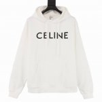 款号Y801 Celine 赛琳 经典胶囊系列连帽卫衣 Ce经典款属于胶囊系列最火 最有气质 最百搭的一个，论设计，它算是卫衣中最常见的基础款 没有花俏的玩法，