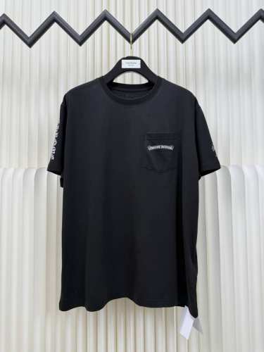 克罗心Chrome Hearts暗影十字架群Tee 正品开版-实体柜台-顶奢品质 秒杀市面一切版 面料采用26织200克全棉材质 印花采用胶浆手工印花 定制辅料