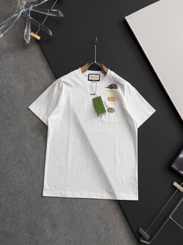 p160）Gucc*、25款最新主流潮流短袖，精工牌潮流百搭顶级经典短袖3标齐全，潮男时尚，无论是上身舒适度还是都是无可比拟的存在、尺码：Xs- L