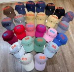 50色齐发，同步1比1！Ralph Lauren 拉夫劳伦男女同款 经典款棉卡其布棒球帽遮阳帽！ 纯源订单！支持任何检测！全帽高精准刺绣工艺！内里包边包条 带有