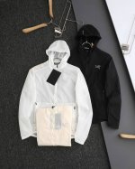 顶级复刻 arcteryx 始祖鸟 Incendo系列 Incendo Alrshell 品牌Logo轻量防风轻薄款连帽防晒皮肤衣 男女同款 官网同步 防紫外线