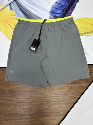 细节 官网同步-Arc'teryx 始祖鸟 Norvan Short 男女同款运动速干刺绣小标9英寸户外运动休闲短裤 面料 100%聚酯纤维 茑+同款户外 科技