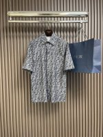 上衣 短裤 Fendi 2025Ss明线Ff提花短袖衬衫短裤套装，面料采用亚麻混纺竹节150克面料，70D衬布，布匹直喷，对位裁床，整体走线平直细腻，面料舒适柔
