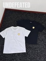 五道杠Undefeated蛇年胶囊短袖T恤 定制240克全棉汗布！胸前经典五条杠印花！后背金蛇缠绕主题！极具辨识度！宽松版型！ 黑色 白色 M-3Xl M肩宽4