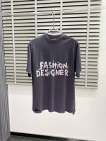 Balenciga巴黎世家独家专供新款原单男士休闲短袖 高端定制 高端版本 时尚百搭爆款进口面料 手感超柔软细腻 穿着亲肤舒适 高端精品 代工厂p精细做工 上身