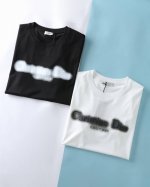 Di迪* 25Ss春夏新款高支丝光棉基础圆领短Tee，男士时尚光晕字母印花标识休闲圆领短袖T恤衫！贸易公司渠道稀出，同步Gw发售！时尚感爆棚的T恤单品，全新光晕