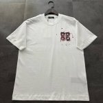 爆款推荐 Givenchy纪梵希2025新款字母印花手绘短袖T恤 高版本高品质原版面料 网红明星同款 定制32支双纱280克重棉 字母手绘印花+甩浆工艺 手感非