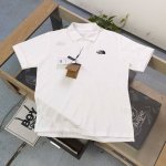 上新 款号：Mz 3 2025新款The North Face北面Tnf经典刺绣小标Logo图案Logo字母绣花休闲情侣短袖polo衫，简约时尚潮流，上身颜值超