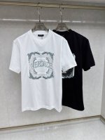 范思哲 2025早春 最新款短袖T恤，原标 定制面料，手感柔软，穿着舒适，做工精细.上身效果无敌帅气， 码数 S-2Xl