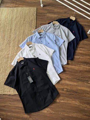 Ralph Lauren 拉夫劳伦男装 经典款棉成衣染色斜纹布衬衫Rl16975，线上1400+，主要是现阶段市面流通的优质衬衫非常少！夏天男人没有一件硬核衬衫