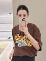 loew* 25Ss夏日限定新款 Paula‘S海岛刺绣圆领短袖T恤丨独家Yb开发！高版出品！Oversized廓形T恤裁剪 凸显品牌格调 采用克重纯棉制成 略